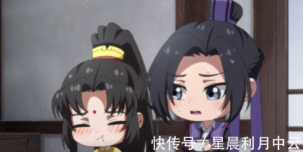 阿苑@魔道祖师蓝湛才是真奶爸，照顾生病的金凌，羡羡和江澄太粗心了